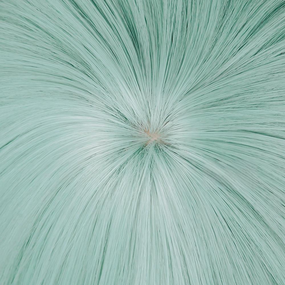 KPop Demon Hunters Baby Saja Green Cosplay Wig